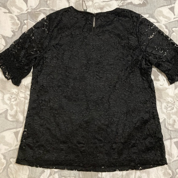 Black Lace Top - Picture 5 of 6
